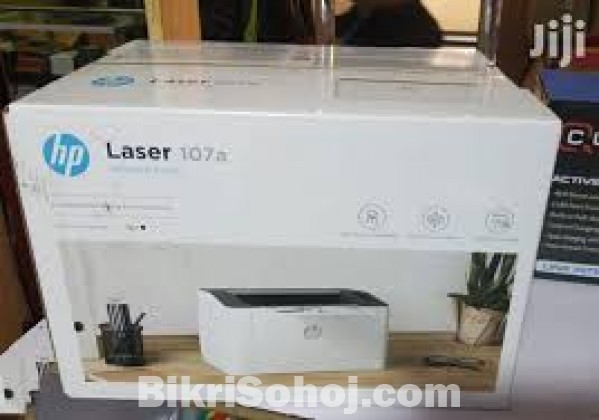 HP Black & White Toner LaserJet 107a Printer